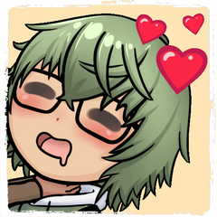 Untitled A static emote of arealboiii raving, it's very cute.